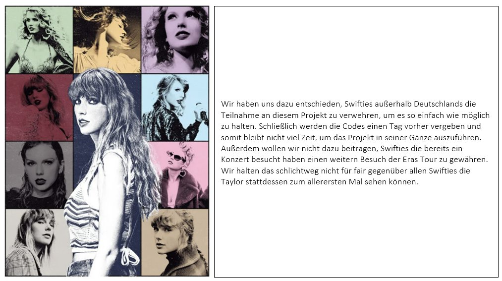ErasTourGer's tweet photo. @ErasTourResell @tswifterastour @taylorswift13 #theerastourgermany #erastourgermany #gelsenkirchen #hamburg #munich #theerastourger #TheErasTour #eventimDE https://t.co/4hZZjp1l58