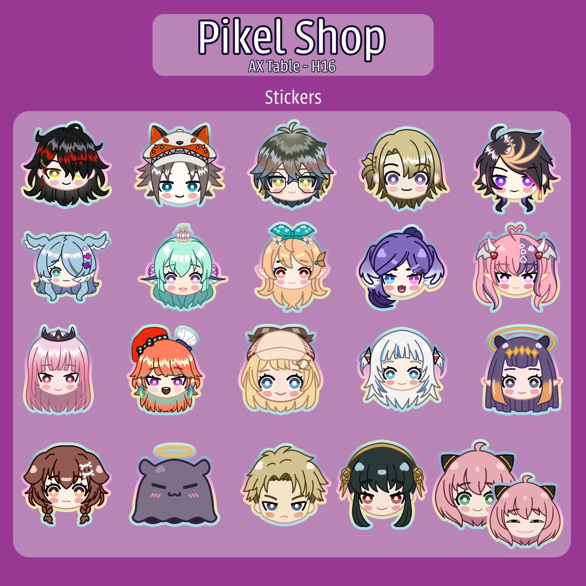 StudioPikel's tweet photo. Here it is, the AX catalog! Table is H16! Be sure to stop by and check everything out! (more pages in the next few posts)
#axartistalley2023 #ax2023artistalley #animeexpoartistalley #animeexpoartistalley2023 #axartistalley #animeexpo2023 #ax2023 #animeexpo https://t.co/36UABpt11d