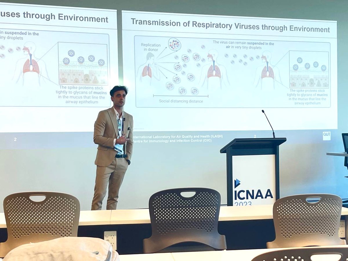 Thank you 🙏 <a href="/icnaa2023/">ICNAA2023</a> ! Grateful for the opportunity to chair #AirborneTransmission🦠 and present my research. Connecting with brilliant minds was amazing. Special thanks to <a href="/RistaZZ/">Zoran Ristovski</a>  , organizers, and participants for unforgettable #ICNAA2023!
<a href="/QUT/">QUT</a> <a href="/QUT_CIIC/">QUT Centre for Immunology & Infection Control</a>