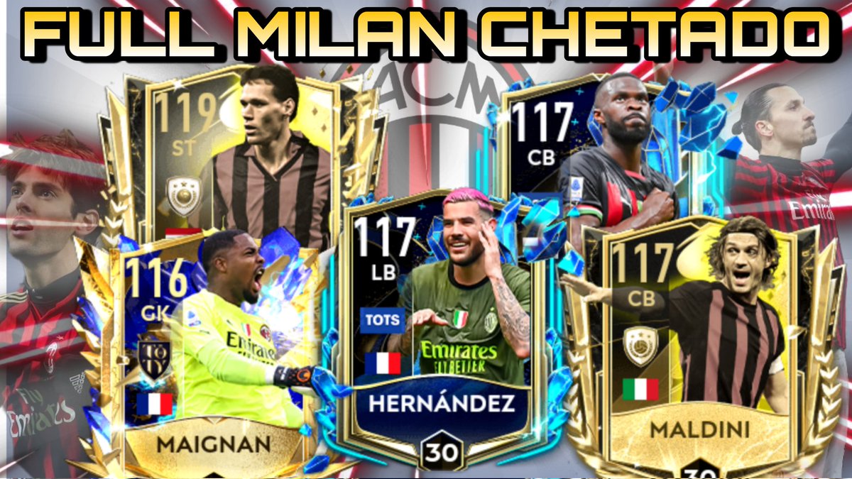 omega_gran's tweet photo. RECONSTRUIMOS EL MEJOR FULL MILAN❤🖤 CON ESTOS GRANDES FICHAJES/ FIFA MOBILE⚽
- LINK DEL VIDEO👇
https://t.co/TrcqsCaTxC https://t.co/muDTG4hEaV