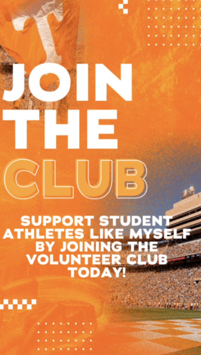 Have you heard of @thevolclub yet? They create NIL opportunities for myself, my teammates, and other student-athletes at Tennessee! Join today to be a part of an elite membership experience. For more information check out the link below: thevolunteerclub.com