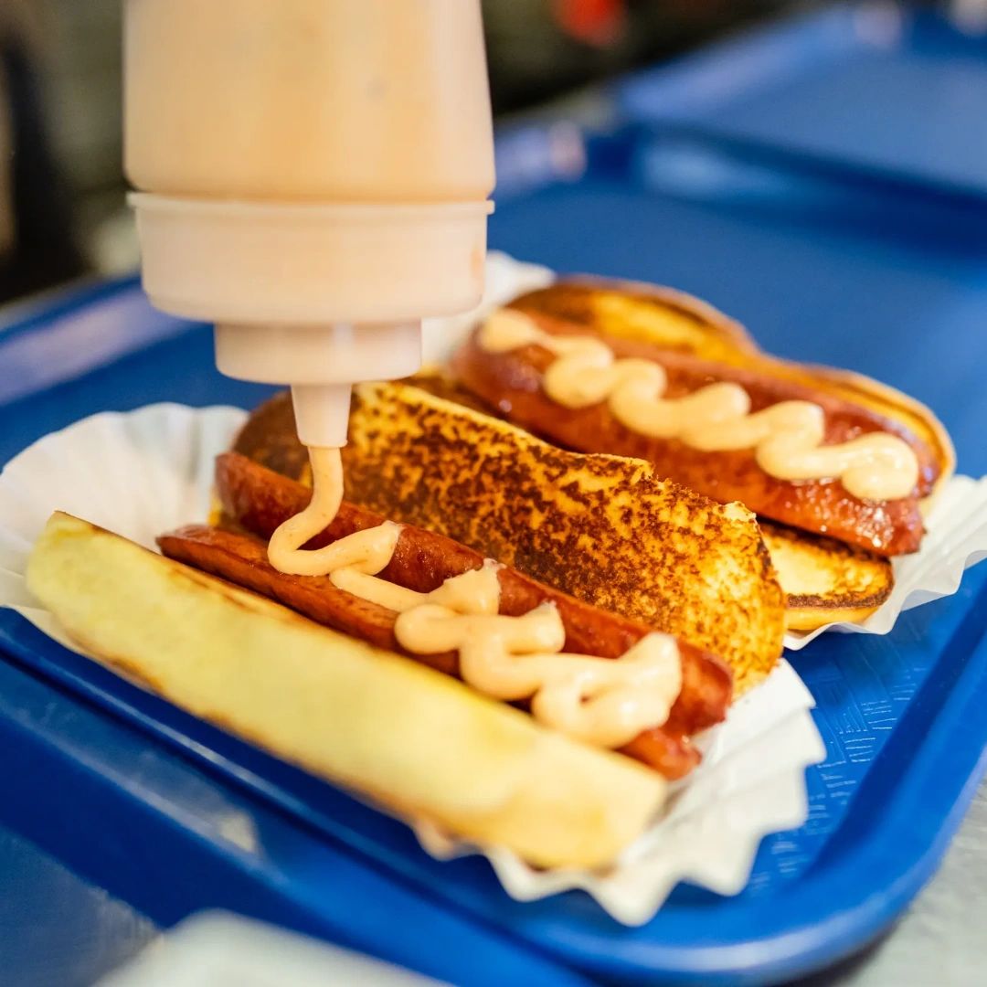Whether you prefer hot dogs or burgers, you're sure to find something you love on our menu. What's your go-to order? Let us know in the comments below!