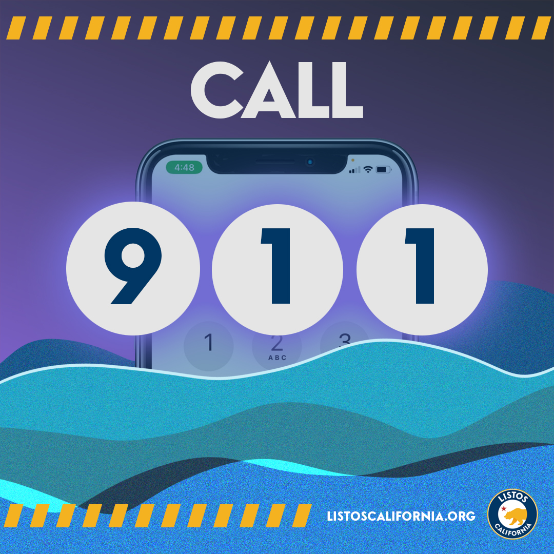 If someone falls into the water, do not go into the water to try and save them. Throw them something that floats that they can hold onto, and call 9-1-1 immediately. 

Visit ListosCalifornia.org for more.

#ListosCalifornia