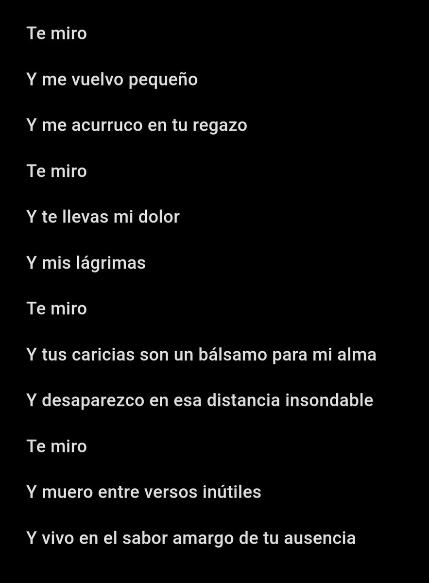 #LYF15 #poetuit #letrasylatidos #poesia #letras #desamor #ella #PoemADay #poema #poesianomada