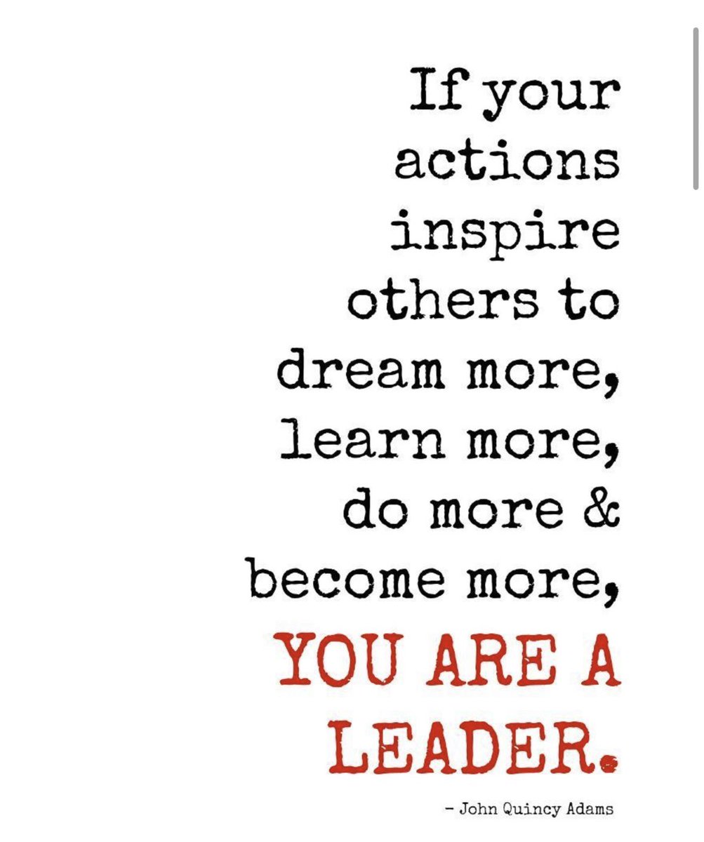Your position on the org chart doesn’t make you a leader. Your title doesn’t make you a leader. Leadership has nothing to do with your social status or your bank account. It’s all about one life inspiring &amp; motivating another to become the very best version of themselves. 🙌