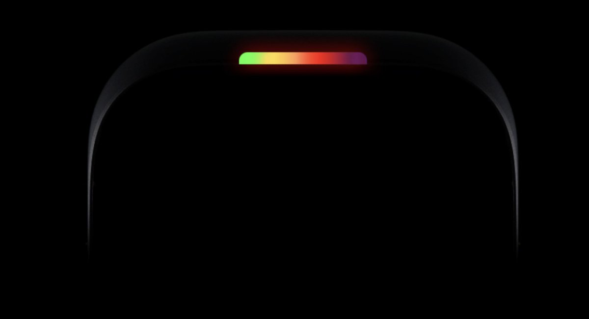 samsheffer's tweet image. it&apos;s called the @Humane ai pin

and it&apos;s coming later this year 

hu.ma.ne