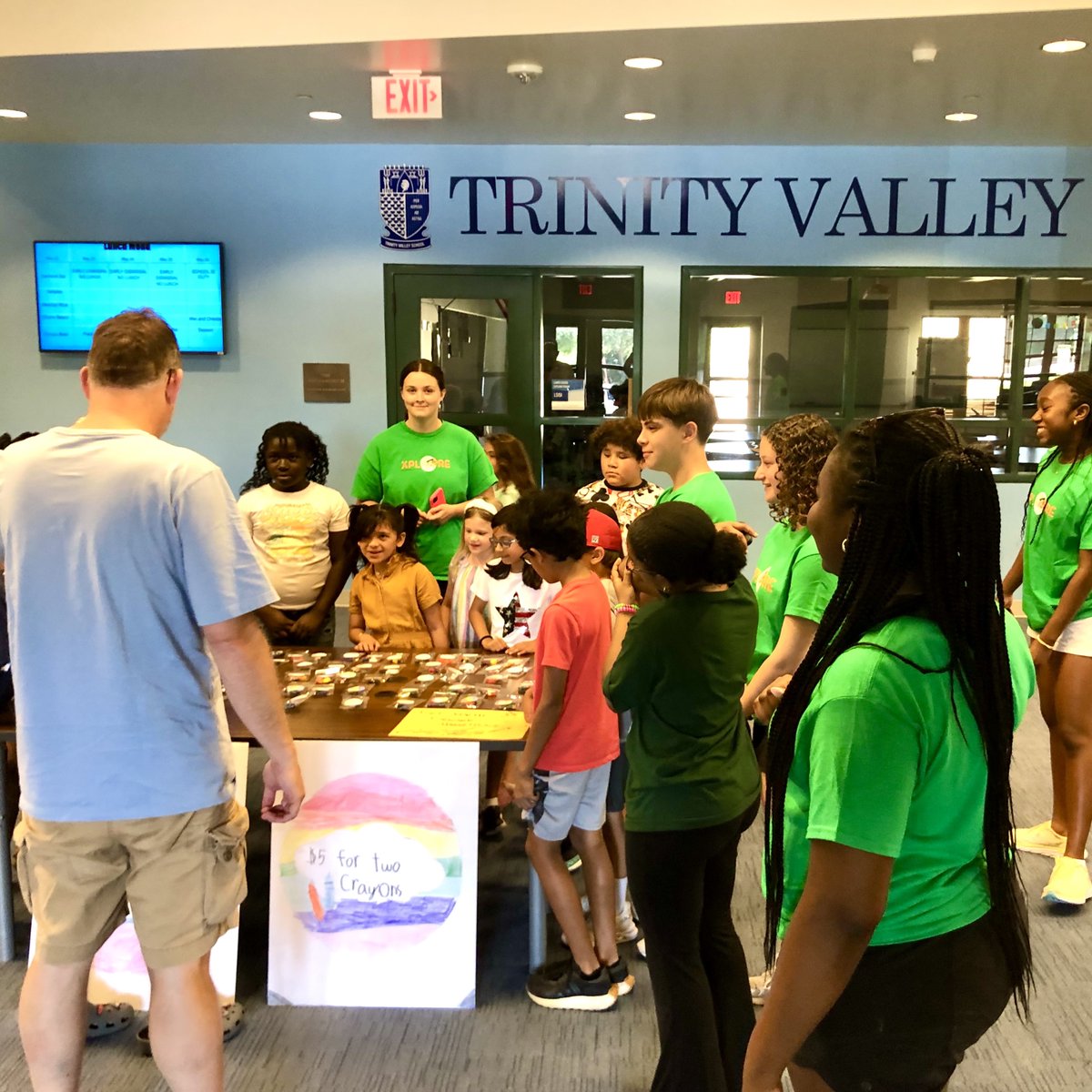 Trinity Valley School (@tvs_trojans) on Twitter photo In June we welcomed students from four local schools - <a href="/TVS_Trojans/">Trinity Valley School</a>, <a href="/RivertreeA/">Rivertree Academy</a>, Texas School of the Arts, and <a href="/SueCrouchElem/">Sue Crouch Elementary</a> - to learn together and serve the city of Fort Worth alongside one another. Together, we raised $269 for World Relief North Texas! #fortworthforward In June we welcomed students from four local schools - <a href="/TVS_Trojans/">Trinity Valley School</a>, <a href="/RivertreeA/">Rivertree Academy</a>, Texas School of the Arts, and <a href="/SueCrouchElem/">Sue Crouch Elementary</a> - to learn together and serve the city of Fort Worth alongside one another. Together, we raised $269 for World Relief North Texas! #fortworthforward