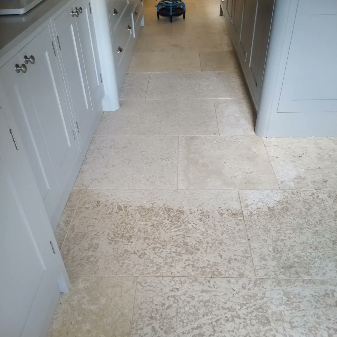 Limestone and travertine floor cleaning services for Derbyshire Nottinghamshire Lincolnshire Leicestershire Warwickshire Staffordshire and Yorkshire areas spcarpetandupholsterycare.com
Here we have an example of our work in progress.
forabetterclean@aol.com