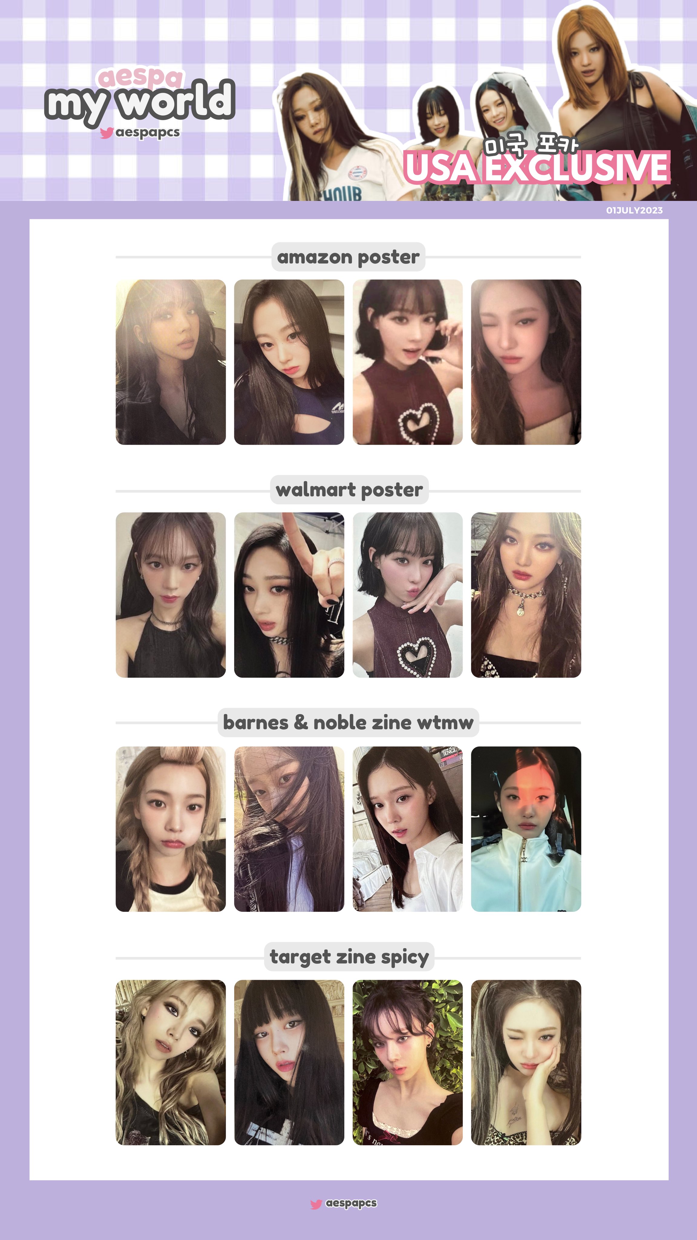 🐰에스파 포카 on Twitter: 