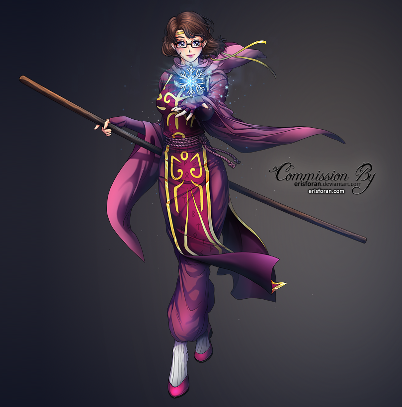 ErisForan's tweet photo. Taya #commission for @BoundHoshino

Here's my May/June commission for this year. I love Taya's design and drawing this gave me a sense  of comfort, plus I've always loved mage/sorceress characters.

#art #illustration #artistsontwitter #Artist #drawing #oc #originalcharacter https://t.co/NM53mn1M7W