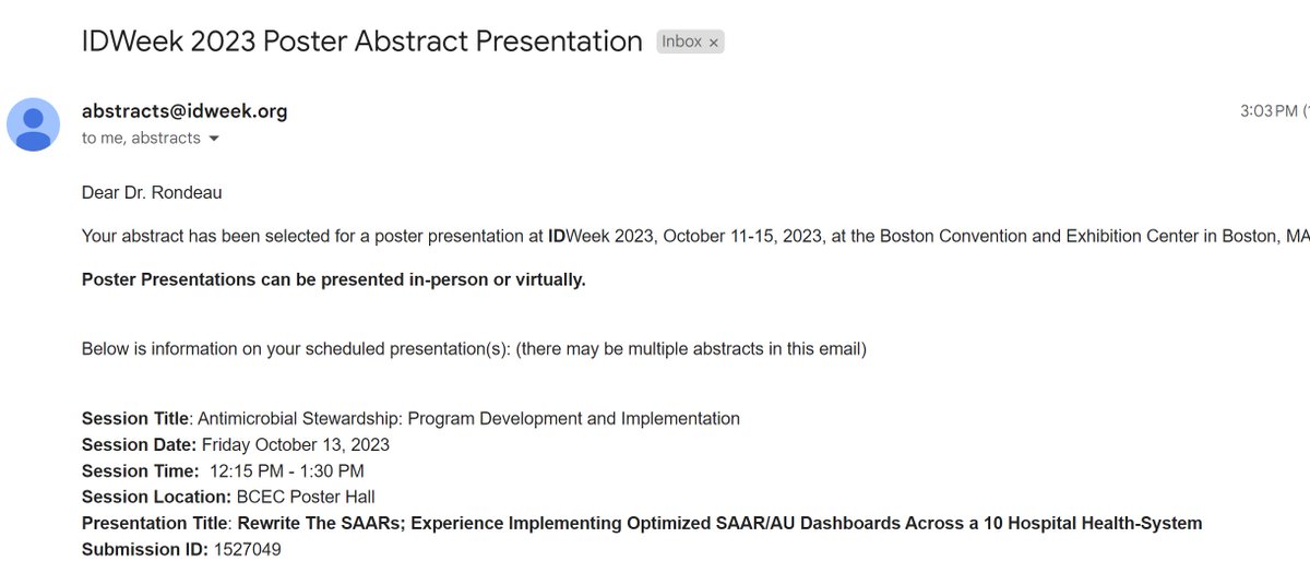 Let's goooooooo! See you all in Boston! #IDTwitter #TwitteRx #IDWeek2023