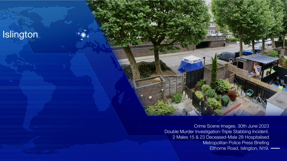 csi_london's tweet photo. @CrimeLdn @ScarcityStudios @999London @uknip247 @obbsie @MPSIslington @myldn #knifecrime
30/6/23 #Double #Murder Investigation-#Triple #Stabbing Incident-Males 15 & 23 #Deceased-Male 28 Hospitalised. #ElthorneRoad, #Archway, #Islington, #N19
https://t.co/dYVTsZ5YjR https://t.co/APLyY1JJFu