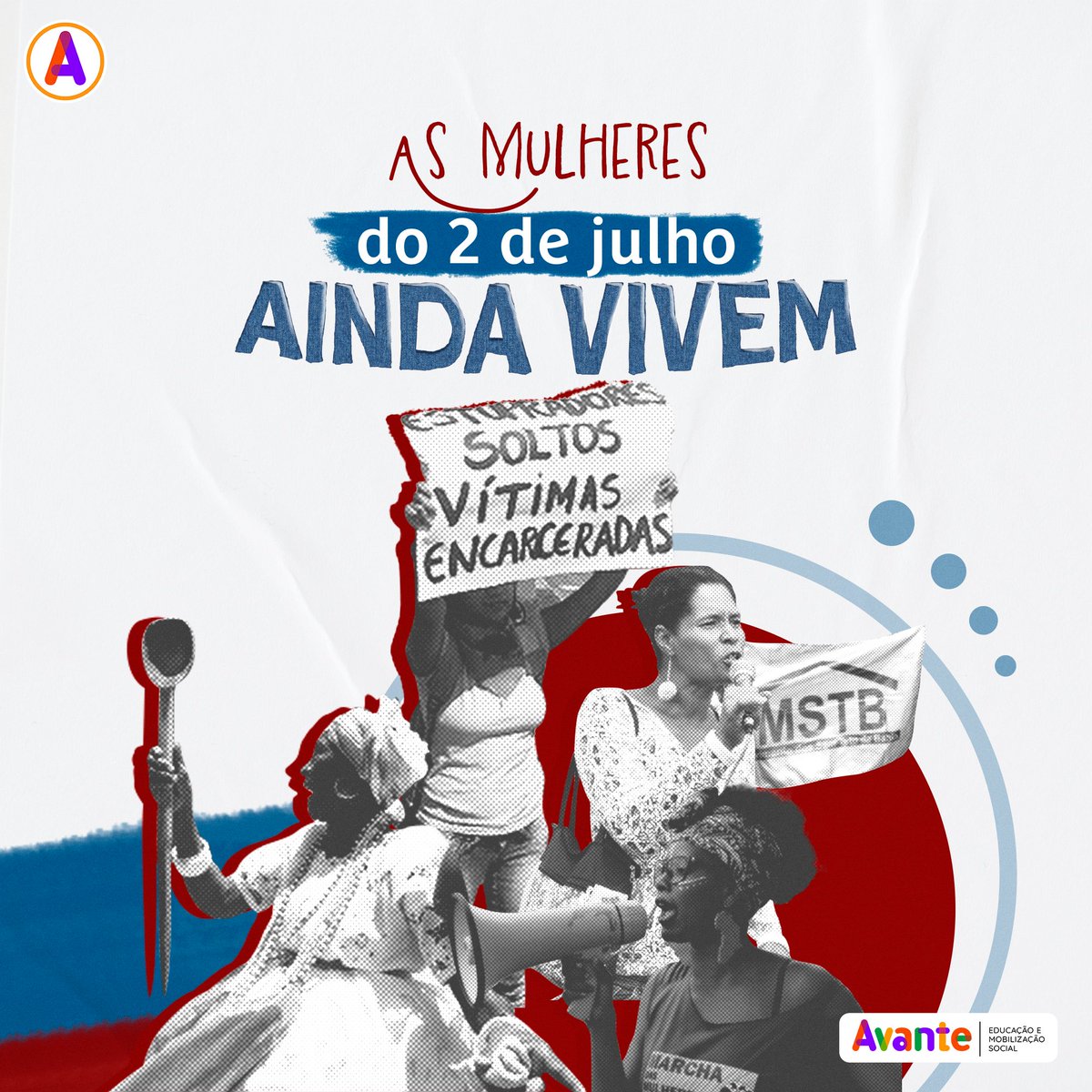 avanteong's tweet photo. #2dejulho das mulheres #MariaFelipa #MariaQuitéria #JoanaAngélica https://t.co/cKZcvu3iRM