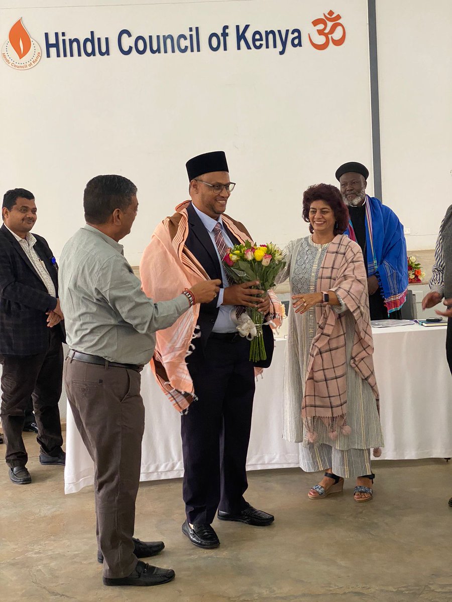 irck_info's tweet photo. The @KenyaHCK celebrated  #IRCKAt40. Members of the Executive Committee including the Chair, Rev. Fr. Joseph Mutie; Vice Chair, Dr F.S. Abdalla and the ED, Abdirahman Ismail were honoured for their leadership. Celebrating 40 years of #MobilisingFaithCommunities https://t.co/3F1qpRYCS7