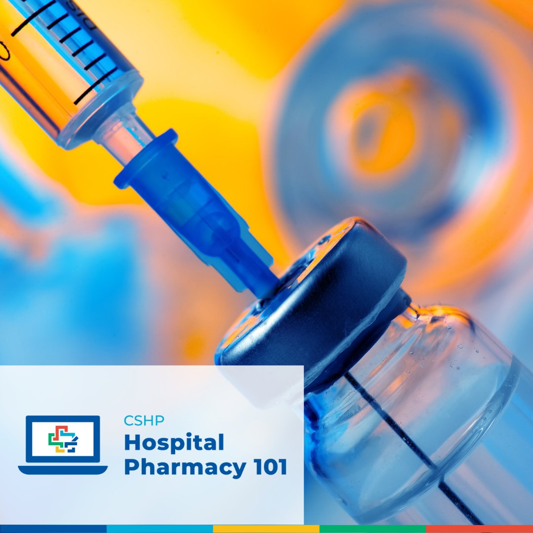 Where other #pharmacy curriculum may not have provided the in-depth training on topics like antimicrobials in hospital practice or intravenous lines and pumps, Hospital Pharmacy 101 provides you with what you need to succeed. 

Register today ➡️ CSHP.ca/HP101