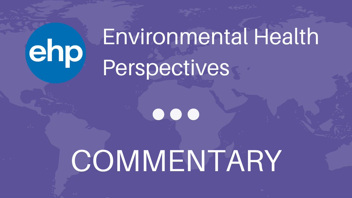 NEW COMMENTARY: Health Research in the Wake of Disasters: Challenges and Opportunities for Sensor Science ➡️ ow.ly/8U6Q50P1FfL @CSUMechEngr @NIEHS @Smogdr