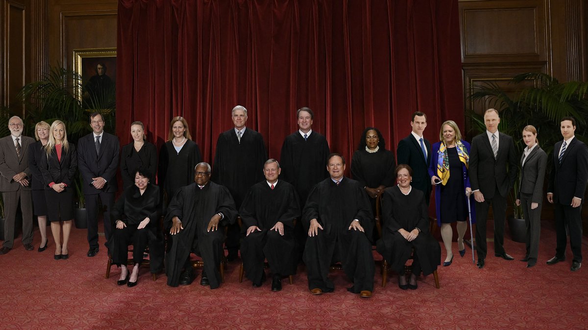 TheOnion's tweet photo. Justices Expand Supreme Court To 40 Right-Wing Buddies https://t.co/SFGHts46lc https://t.co/kb49LlCusC