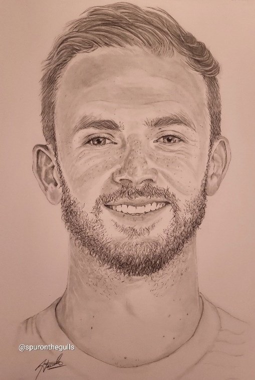 It's finally here......
My attempted sketch/drawing is of our new signing #JamesMaddison 

I really hope you like,  comment, or retweet, and I hope the man himself gets to see it...
<a href="/SpursOfficial/">Tottenham Hotspur</a> #COYS #THFC #Spurs #TottenhamHotspurfc #Tottenham
