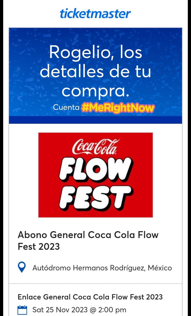 Nos vamos a ver a Lola Indigo al #CocaColaFlowFest. 🤘
@lolaindigomusic @LolaIndigoMx