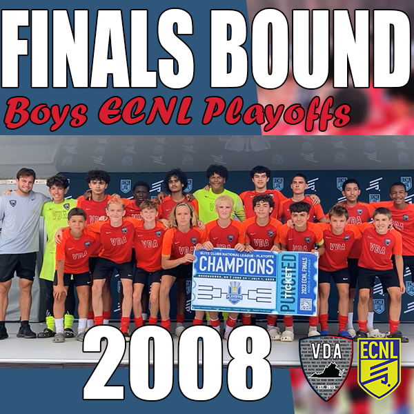 vdasoccer's tweet photo. 💥💥OFF TO CALI.....2️⃣0️⃣0️⃣8️⃣ @ecnlboys took a 3-1 win today in the #ECNLChampionsLeague Round of 16 to move onto the Last 8 July 14-17 in Norco, California‼️
#LetsGoVDA  #ChasingThe🏆 https://t.co/MvqKm5Cxd6