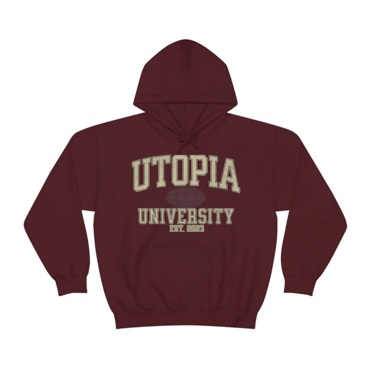 Another new addition on the #etsy shop: Unisex Hoodie, Utopia University, Trendy and Cool Graphic Shirt, comes in a range of colours, unique gift etsy.me/3JDdZse #pullover #hoodies #hoodedtop #graphichoodies #funnyhoodiesmen #brothergift #dadhood