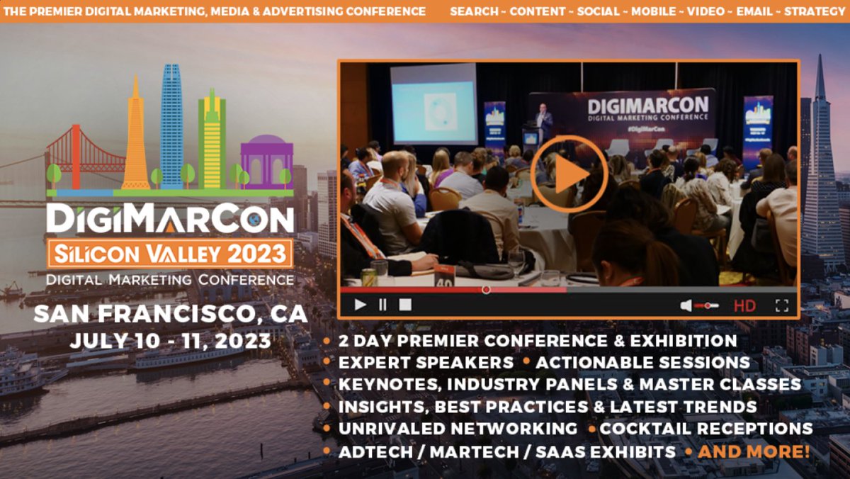 Getting ready for my keynote session <a href="/DigiMarCon/">DigiMarCon - Global Event Series</a>:

🌟 Future-Proof Your Consumer Data: How to Replace Cookies with Empathy-Based Personas That Convert 🌟

<a href="/BranchBramble/">Branch & Bramble</a> teaches brands how to employ empathetic marketing and I cannot wait to bring this thinking to the stage.