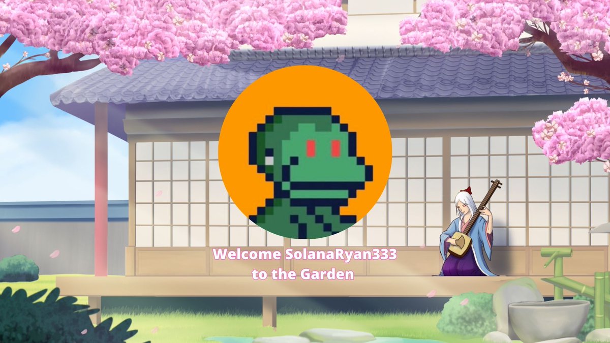 SweetSakuraNFT's tweet photo. @SolanaRyan333 Sakura Garden celebrates your welcome 💮🩷

サクラ・ガーデンがあなたの歓迎を祝う https://t.co/9svDfW6BnA