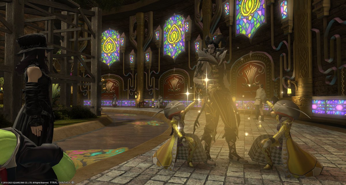 only_feesh's tweet image. Gold saucer time! 
#ffxiv #ffxivscreenshot #feesh #namazu #goldenfeesh #only_feesh