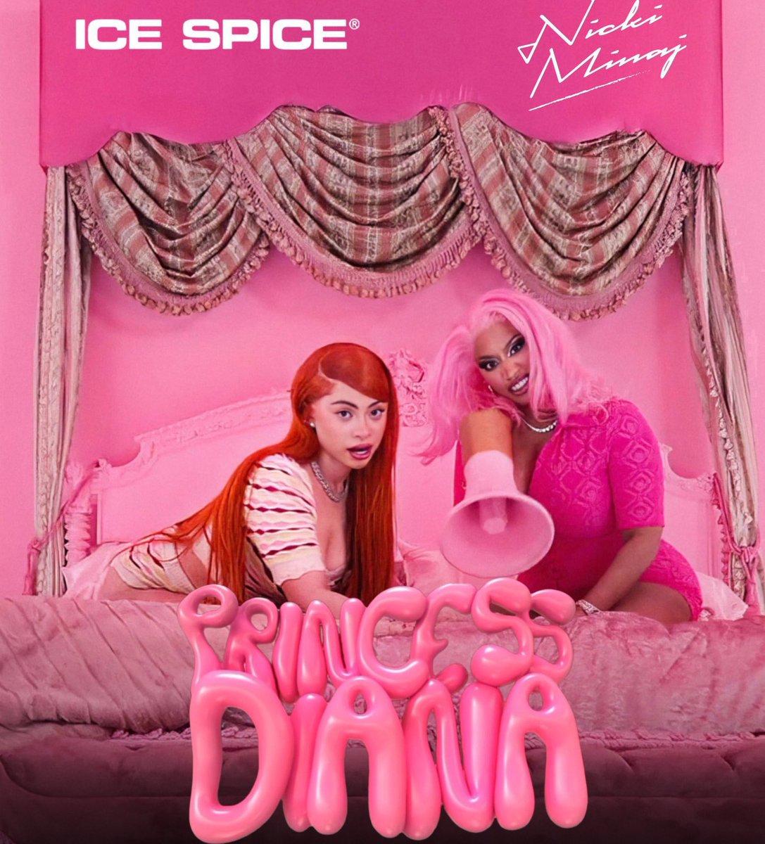 .@NICKIMINAJ & @icespicee_ “Barbie World” vs “Princess Diana” first week total Spotify streams..

16.8 Million.                              12.6 Million.