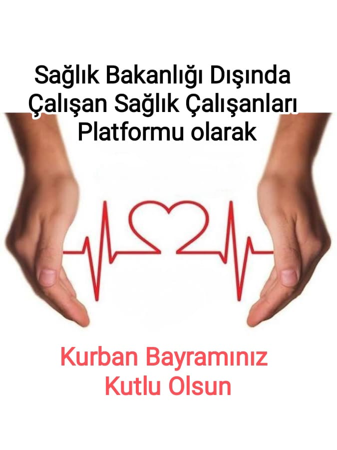 kamsagder's tweet photo. @TalipGeylan06 Sayın Başkanım Sağlık Bakanlığı dışı sağlık personeli platformu olarak Kurban Bayramınızı kutluyoruz. Bizler yönetmelik ve mevzuat olarak sağlık bakanlığına bağlı maaş olarak kendi kurumlarına bağlı sağlık personel olarak eşit işe eşit ücret istiyoruz https://t.co/CizTuf41k8