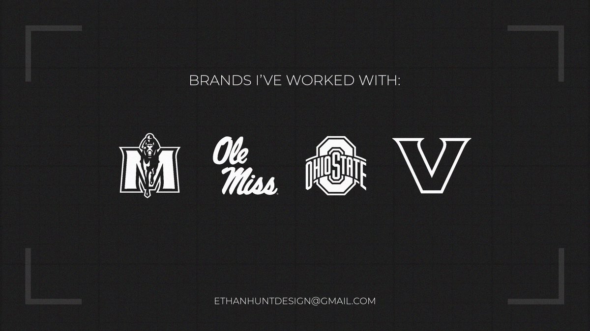 I am looking to expand my freelance clientele! If you’re looking for some design help, DM me or email me at ethanhuntdesign@gmail.com