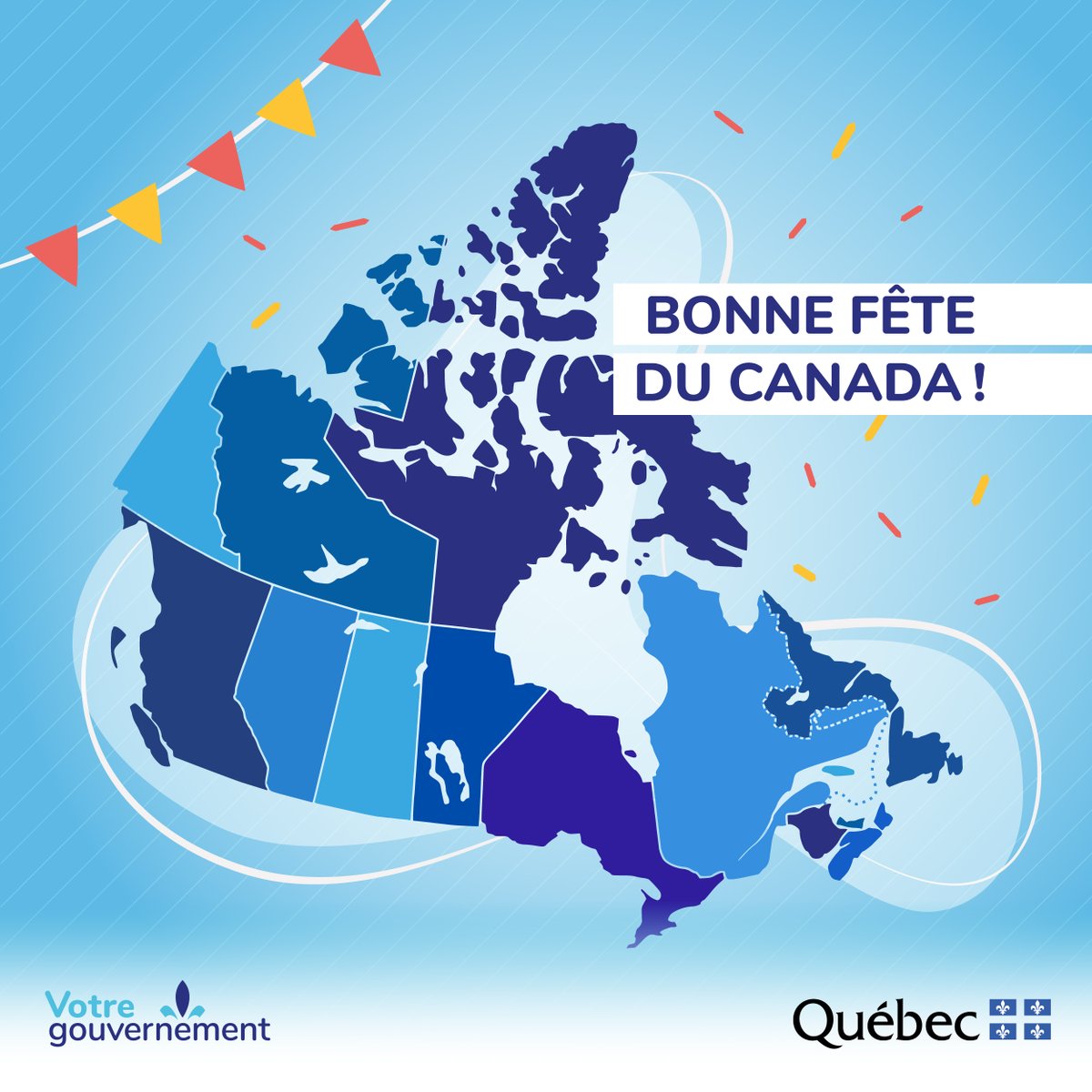 Bonne fête du Canada à toutes les Canadiennes et à tous les Canadiens! J’ai une pensée spéciale pour tous les francophones hors Québec.
