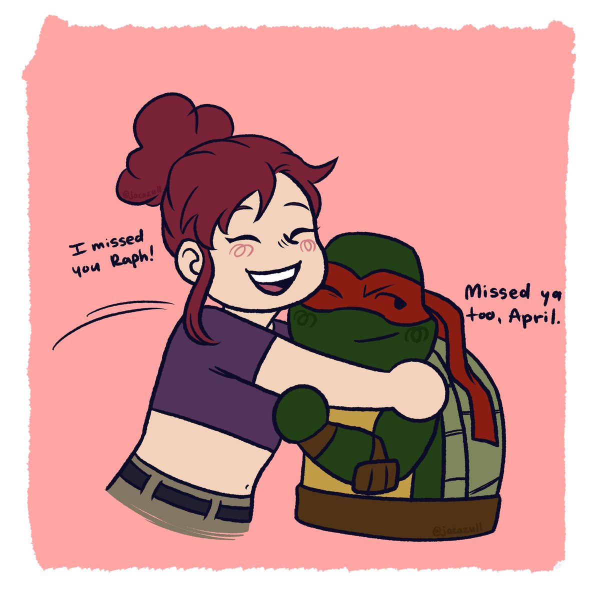 Hugs from big sis!!!! (also hello new peeps and moots <3) #tmnt