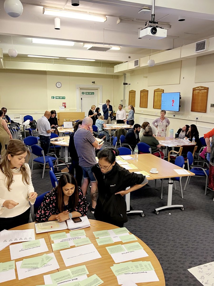 HomaAl2's tweet photo. PSIRF Training in Full Swing at RNOH!
Thank you ConsequenceUK for another great session on Systems Analysis. Kudos to all the staff for the collective engagement and enthusiasm exhibited during this programme. #RNOH #consequenceUK #PSIRF https://t.co/QRgVMx3KGb