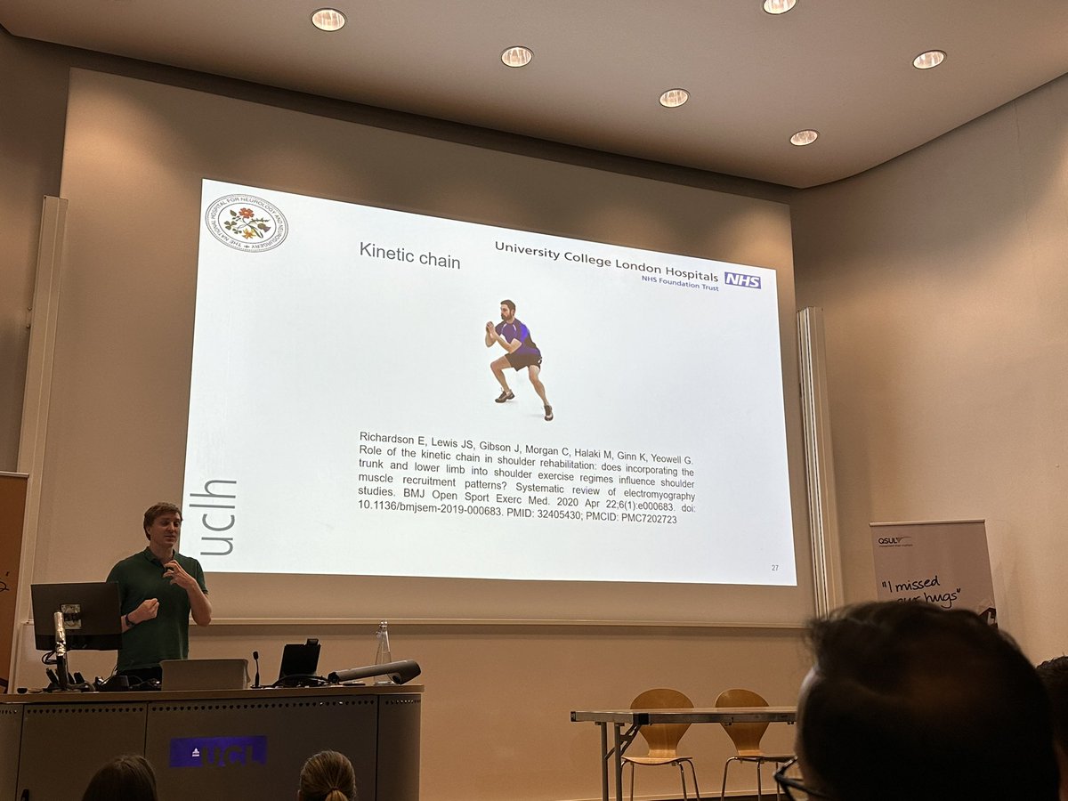 Fantastic two days learning all things upper limb at #QSUL23! Brimming with ideas for service development💡
Thank you! <a href="/NeurorehabUCLP/">Neurorehab at Queen Square</a> 🧠