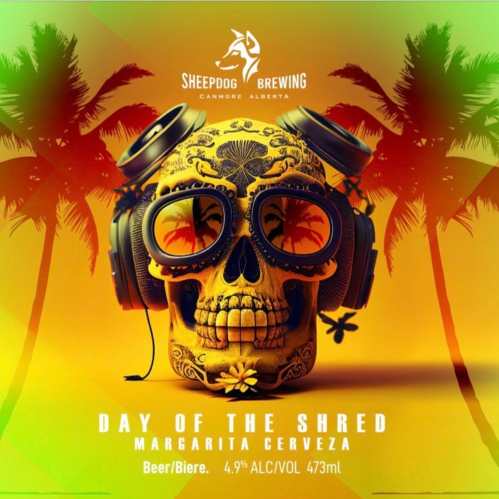 Get your shred on this weekend and come down to the Wood to try this great local beer on tap! 
@sheepdogbrewing 
#BestPatio #CrazyCanmoreSummer #SupportLocal