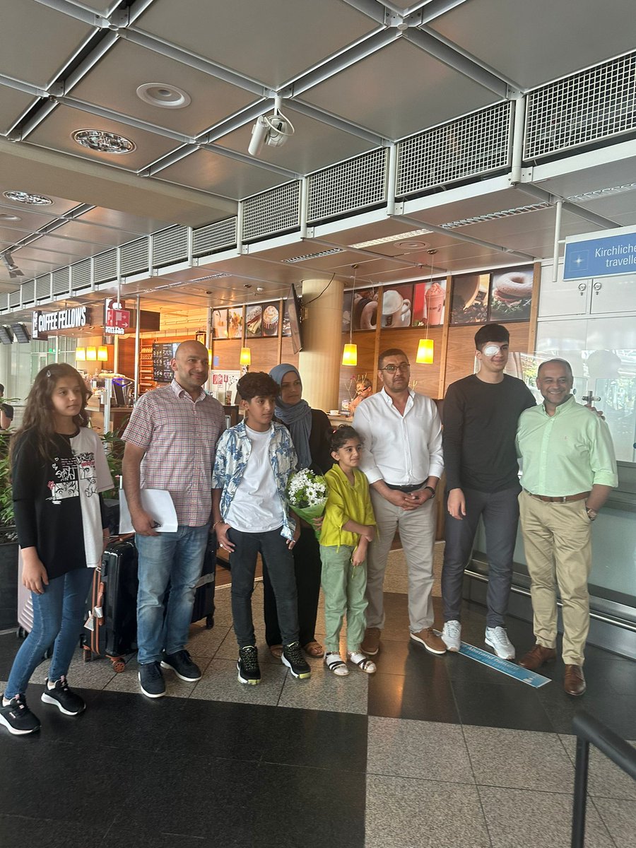 Wir haben es geschafft. The Munich Circle e.V. hat nach monatelangen Anstrengungen Zaniar Tondro und seine Familie nach Deutschland geholt.