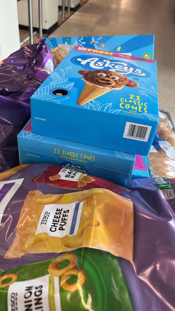 olivehillpri's tweet photo. Yesterday’s shopping trip in preparation for tonight’s year 4 sleepover! https://t.co/34FJGh5JaA