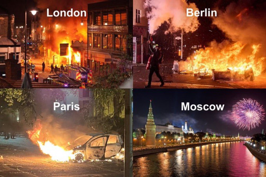 Moscow looks pretty nice right now…