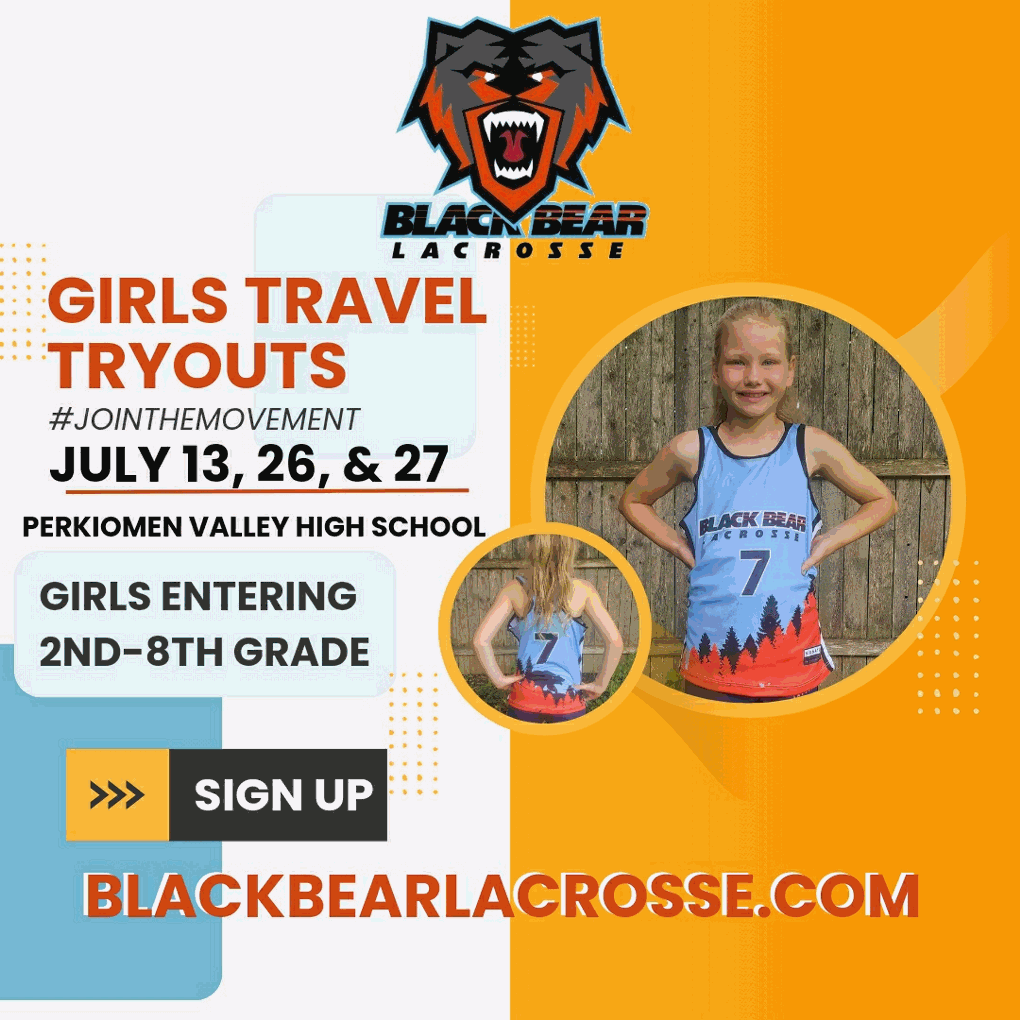 Black Bear Lacrosse Club (@blackbearlc) on Twitter photo ๐ฝ๐ก๐๐๐ ๐ฝ๐๐๐ง ๐๐๐๐ง๐ค๐จ๐จ๐ ๐๐ฃ๐๐ช๐๐ช๐ง๐๐ก ๐๐๐ง๐ก๐จ' ๐ฉ๐ง๐๐ซ๐๐ก ๐ฉ๐๐๐ข ๐ฉ๐ง๐ฎ๐ค๐ช๐ฉ๐จ ๐๐ค๐ง ๐ฉ๐๐ 2023-2024 ๐ค๐ฃ ๐
๐ช๐ก๐ฎ 13๐ฉ๐, ๐
๐ช๐ก๐ฎ 25๐ฉ๐ & ๐
๐ช๐ก๐ฎ 26๐ฉ๐
<a href="/phillylacrosse/">Phillylacrosse.com</a>
blackbearlacrosse.com/girls-tryouts
#PAGirlsLacrosse #GirlsLacrosse #GirlsLax ๐ฝ๐ก๐๐๐ ๐ฝ๐๐๐ง ๐๐๐๐ง๐ค๐จ๐จ๐ ๐๐ฃ๐๐ช๐๐ช๐ง๐๐ก ๐๐๐ง๐ก๐จ' ๐ฉ๐ง๐๐ซ๐๐ก ๐ฉ๐๐๐ข ๐ฉ๐ง๐ฎ๐ค๐ช๐ฉ๐จ ๐๐ค๐ง ๐ฉ๐๐ 2023-2024 ๐ค๐ฃ ๐
๐ช๐ก๐ฎ 13๐ฉ๐, ๐
๐ช๐ก๐ฎ 25๐ฉ๐ & ๐
๐ช๐ก๐ฎ 26๐ฉ๐
<a href="/phillylacrosse/">Phillylacrosse.com</a>
blackbearlacrosse.com/girls-tryouts
#PAGirlsLacrosse #GirlsLacrosse #GirlsLax