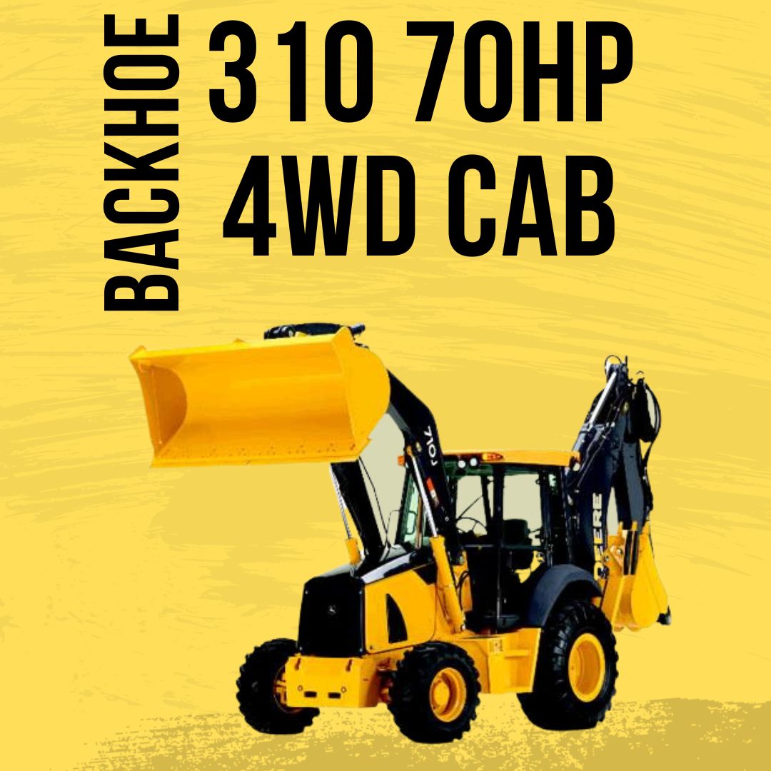 This #backhoe conquers rough terrain effortlessly with its 70HP engine and 4WD capability! Check it out: bit.ly/3MQDK9o 👷