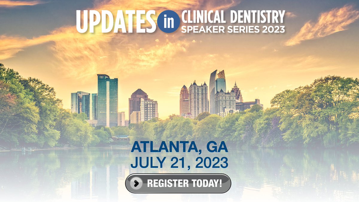 Updates in Clinical Dentistry, the nation's premier dental CE event, is coming to #Atlanta, GA, on July 21st!
Hope to see you there:)<<cdeworld.com/events/935>>
#updatesinclinicaldentistry #UCD #UCD2023 #dentistry #dentistryworld #DentalCE #clinicaldentistry #AtlantaEvents #July