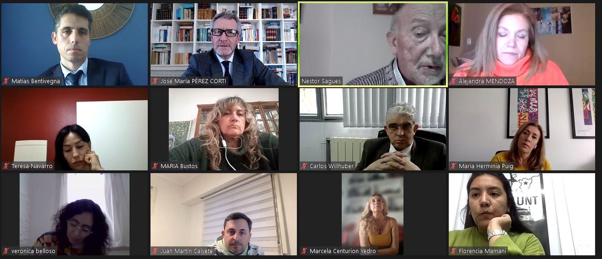 JPerezCorti's tweet photo. Hoy la #Diplomatura en #DerechoElectoralProfundizada #DDEP de la @EGobiernoUA de la @AustralDerecho, se engalana con la fórmula #SagüésSagüés, para tratar el diseño, protección y resguardo de los #DerechosPolíticos a nivel judicial. https://t.co/bD1A6JD3xr