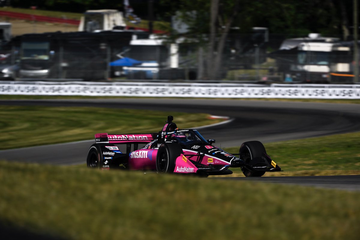 AutoNation's tweet photo. Team AutoNation ready to dominate at Mid-Ohio! ๐๏ธ๐จ Are you revving up for high-speed action? Where will you be tuning in from? ย #DRVPNK #AutoNationRacing https://t.co/1FTTsHR7t0