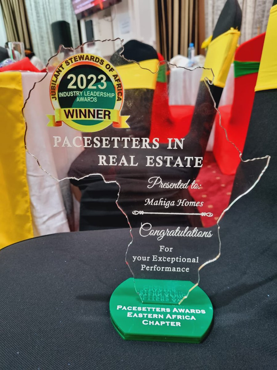 Peace Setters Real Estate Eastern African Chapter 2023
#Winners
#MahigaHomes
#realestatenews
