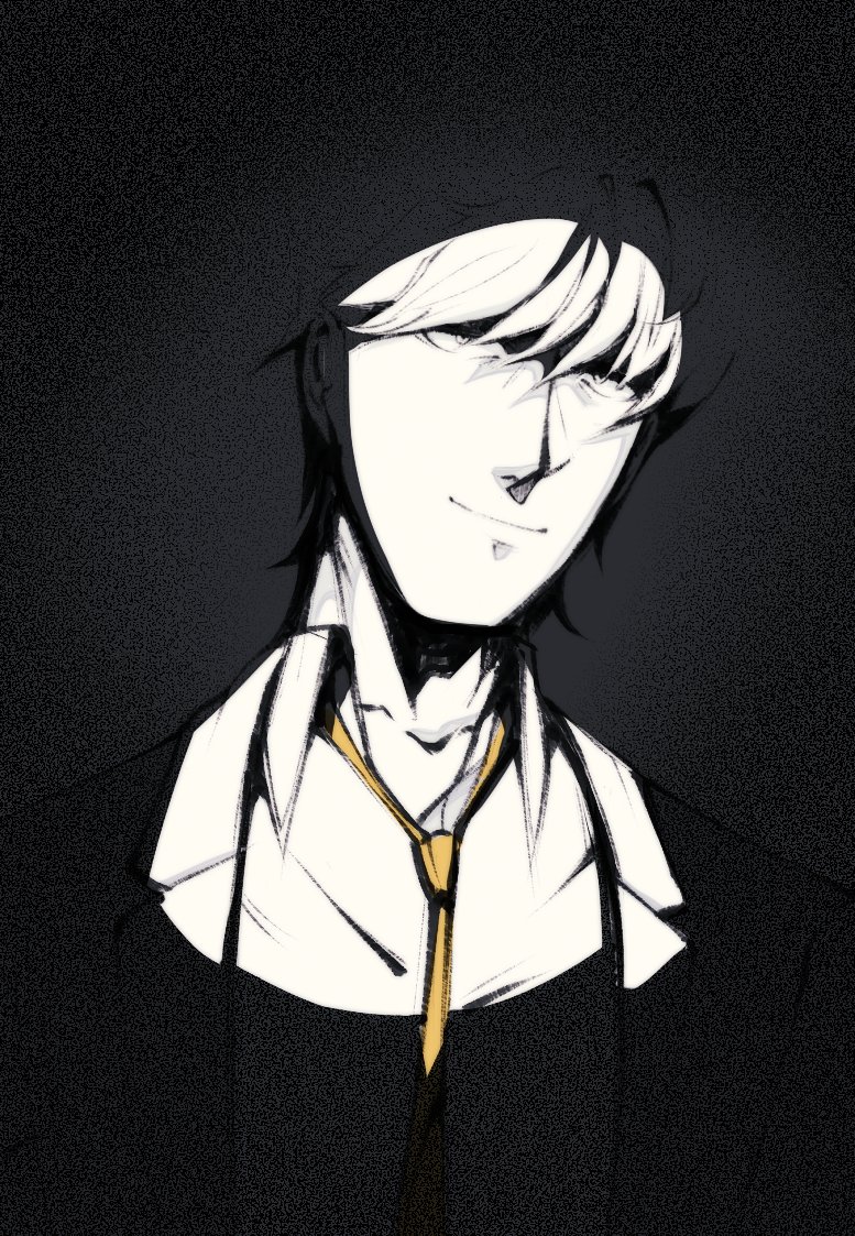 still learning how to draw funny bowl cut guy don't mind me