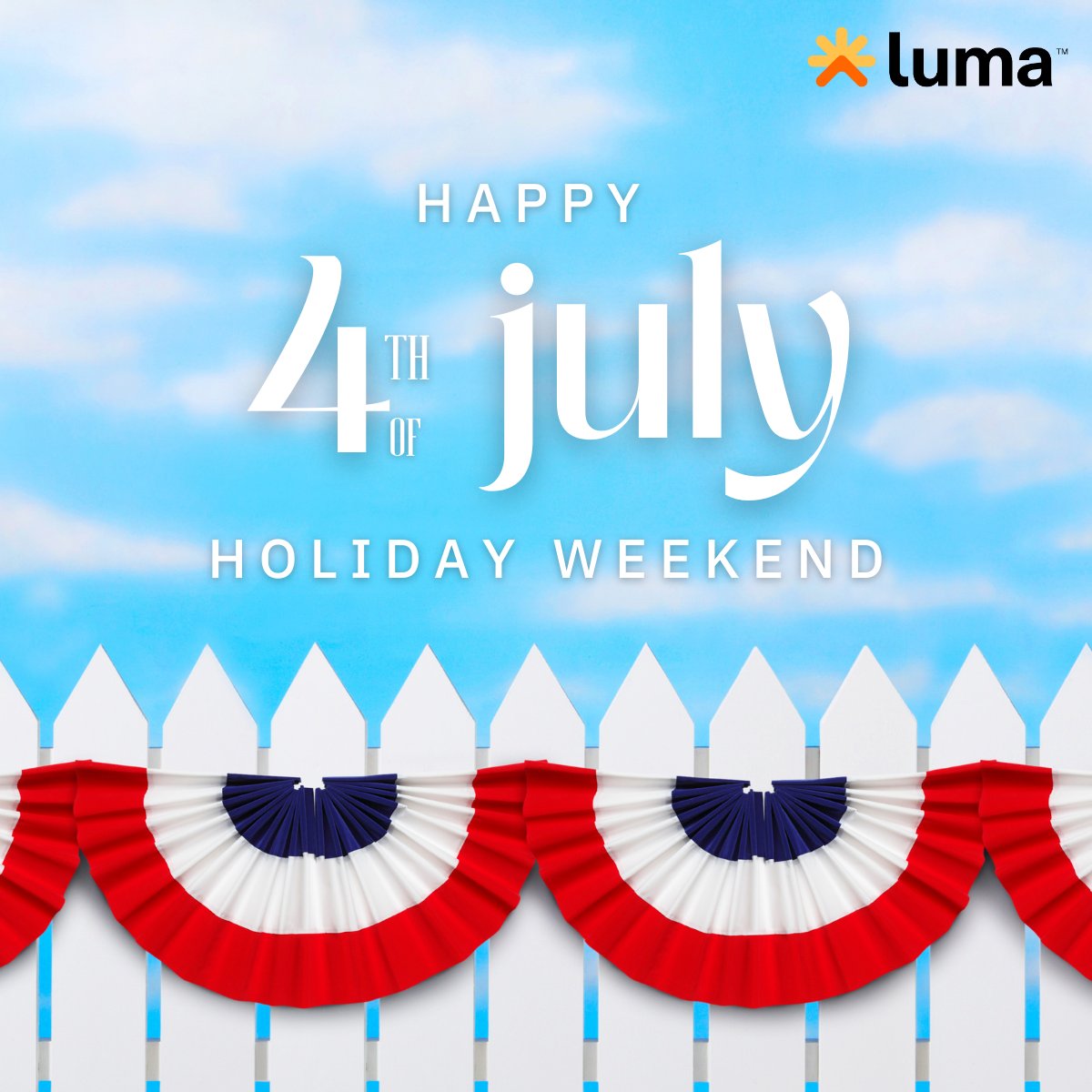 From our families to yours, wishing you a safe and happy holiday weekend! (As our dermatology customers often remind us, don't forget the sunscreen! ☀️)