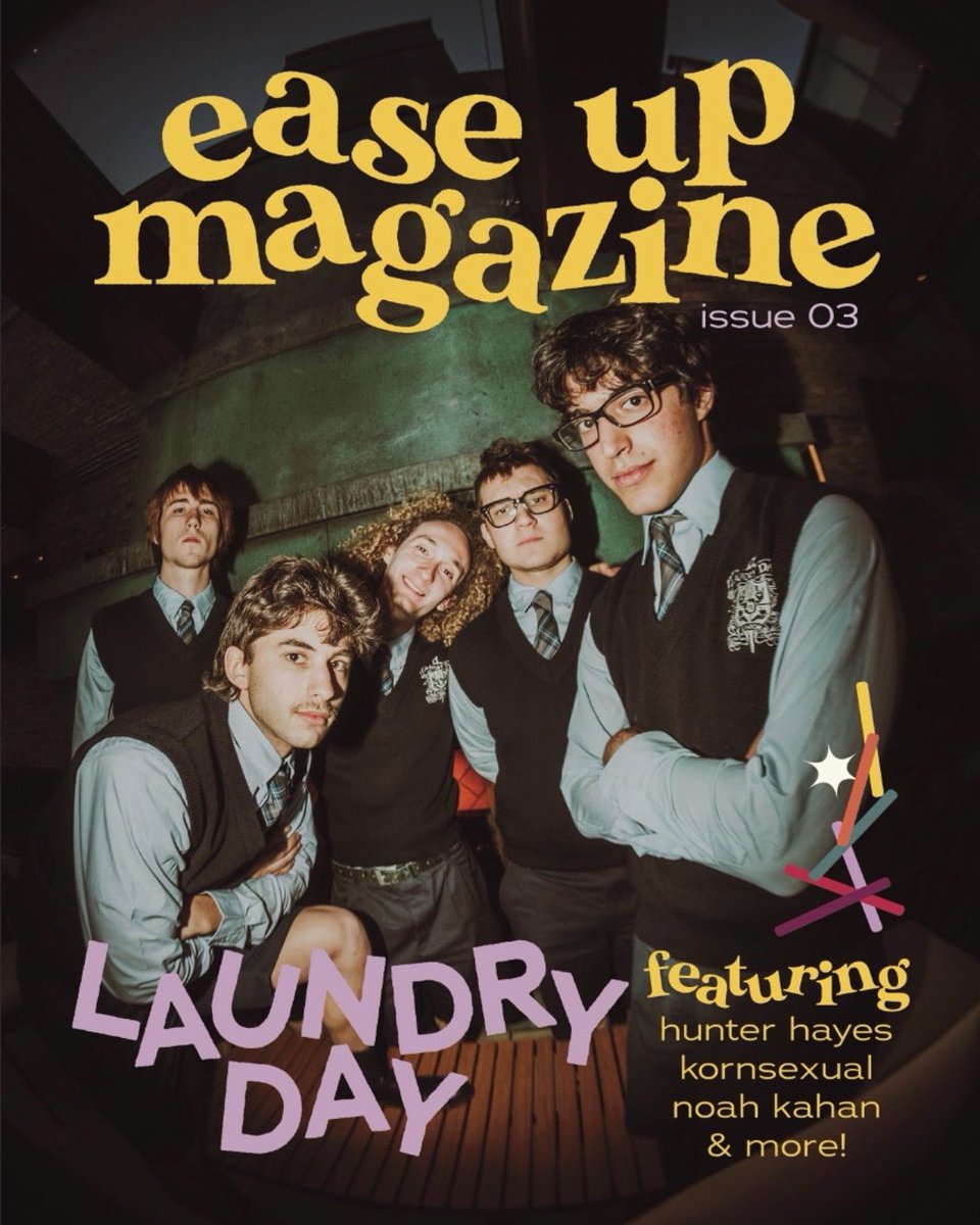 ICYMI🚨EASE UP ISSUE 3 COMES OUT JULY 7TH!! we are so excited to announce our cover star <a href="/DAUNDRYLAY/">LAUNDRY DAY</a> pre-orders are open now !! link in bio !!