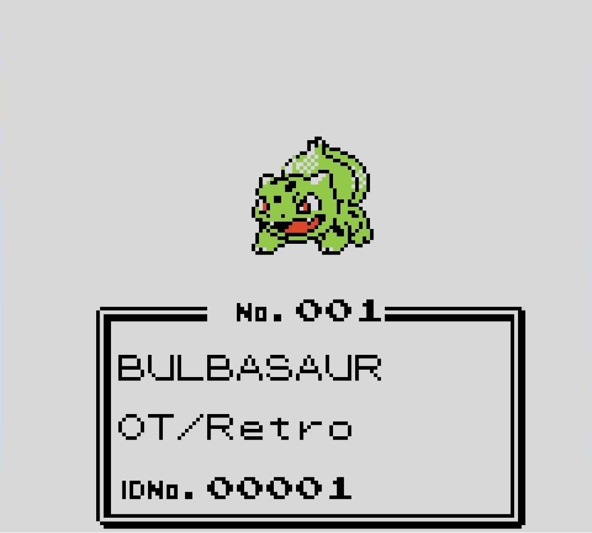 Pokemon Shiny Bulbasaur 13