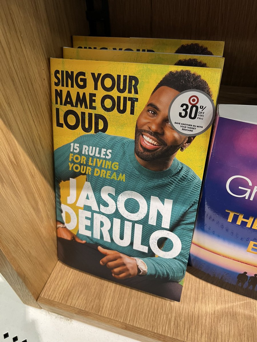 everything is terrible but the title of jason derulo’s memoir just stopped me in my tracks and made me legit lol in target